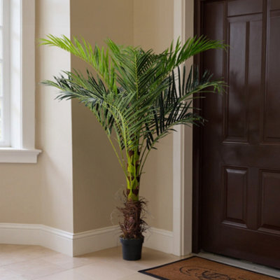 Darphe Artificial Home Decoration Imitation Potted Palm Tree Height 180 Cm - image 1