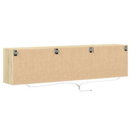 Berkfield Tv Wall Cabinet With Led Sonoma Oak 180X31X45 Cm - thumbnail 8