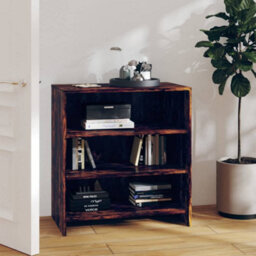 Berkfield Sideboard Smoked Oak 70X40.5X75 Cm Engineered Wood - thumbnail 1
