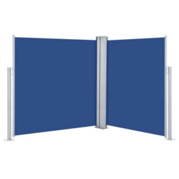 Walplus Retractable Side Awning Garden Sun Shade Canopy Gazebo For Back Door, Porch, Patio Blue 140X600 Cm - thumbnail 2