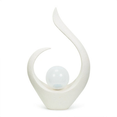 Valuelights Solar Powered Large Abstract Garden Ornament Natural Outdoor Statue Light - image 1