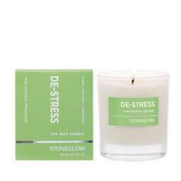 Stoneglow Candles Wellbeing De-Stress Tumbler Candle - Ylang Patchouli Bergamot - thumbnail 1
