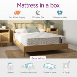 Summerby Sleep No. 7 Egyptian Cotton And Eco-Comfort Hybrid Mattress, King Size 150 X 200Cm - thumbnail 8