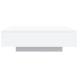 Walplus Coffee Table White 100X100X31 Cm Engineered Wood - thumbnail 5