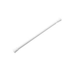 Curtains At Homes 122-183Cm White Extendable Spring Loaded Tension Rod - Net & Voile Rod - thumbnail 2