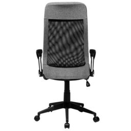Beliani Office Chair Pioneer Dark Grey - thumbnail 6