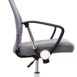 Beliani Office Chair Pioneer Dark Grey - thumbnail 8