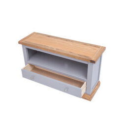 Cabinet Bits Biccari Grey 1 Drawer Tv Cabinet Chrome Knob - thumbnail 4