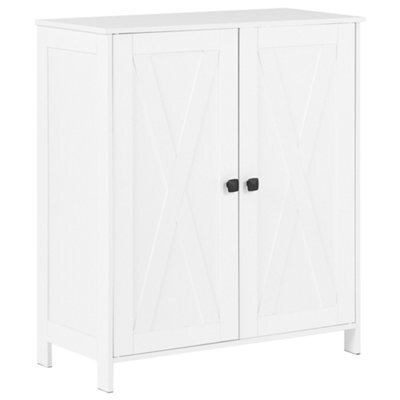Beliani Shoe Storage Cabinet Valcourt White - image 1
