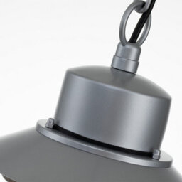 Luminosa Lighting Luminosa Copenhagen Outdoor Dome Wall Lamp Silver, Ip44 - thumbnail 2
