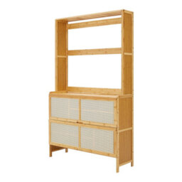 Thehotsale Wooden Entryway Shoe Storage Cabinet - thumbnail 4