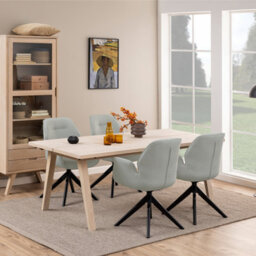 Furniture To Go A-Line Rectanglar Dining Table In White Oak - thumbnail 3