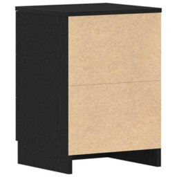 Walplus Bedside Cabinet Black Oak 38X35X55 Cm Engineered Wood - thumbnail 8