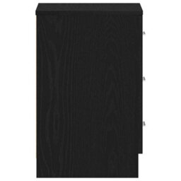 Walplus Bedside Cabinet Black Oak 38X35X55 Cm Engineered Wood - thumbnail 7