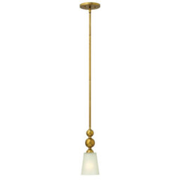 Vintage Brass Ceiling Pendant Light With E27 Socket For Led Bulbs