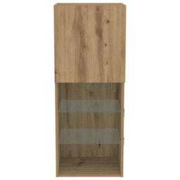 Berkfield Tv Cabinet With Led Lights Artisan Oak 40,5X30X102 Cm - thumbnail 6