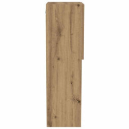 Berkfield Tv Cabinet With Led Lights Artisan Oak 40,5X30X102 Cm - thumbnail 7