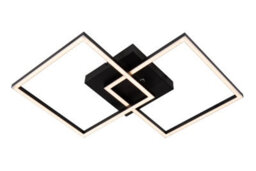 Lucide Arianne Flush Ceiling Light - Led Cct 1X23W 2700K/4000K - Black