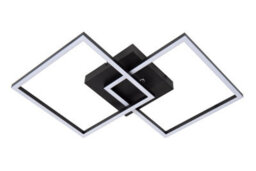 Lucide Arianne Flush Ceiling Light - Led Cct 1X23W 2700K/4000K - Black - thumbnail 2