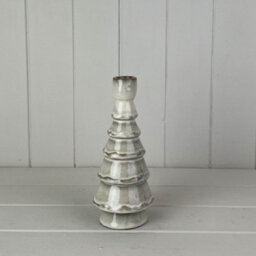 Four Candle Satchville Glazed Ceramic Candle Holder - thumbnail 1