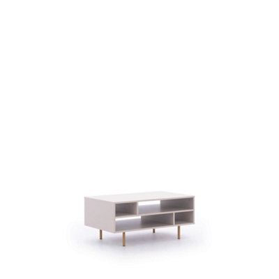 Arte Nubia Coffee Table In Cashmere - Sleek Design Meets Everyday Functionality - W1000mm X H450mm X D600mm - image 1