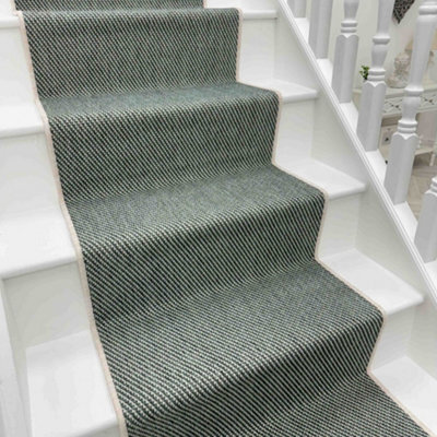 Coastal Stair Runner - Reversible, Durable & Hardwearing Carpet For Stairs & Staircases, Multiple Lengths - image 1