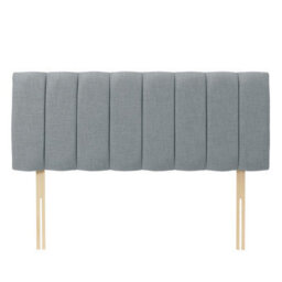 "Slumbre Portland Turin 2Ft6 Small Single 20"" Headboard -  Silver"