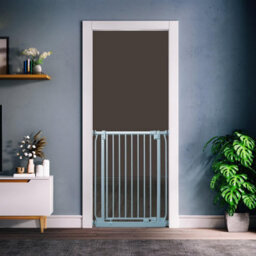 Safetots Extra Tall Elite Safety Gate, 179Cm - 188Cm, Matt Grey, Extra Tall 96.8Cm In Height, Pressure Fit Stair Gate - thumbnail 2