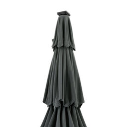 Thehotsale 3-Tier Umbrella With Solar Lights And Concrete-Filled Patio Umbrella Stand - thumbnail 3