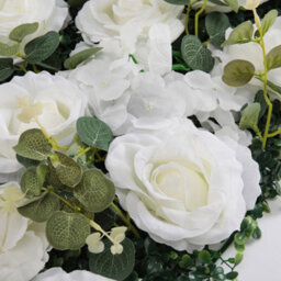 Garden Sanctuary Artificial Plant Wall Panel Decoration Artificial Hedges Panels Rose Lawn Wall Plant Greenery Panels For Indoor Or Outdoor - thumbnail 5