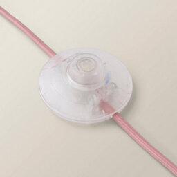 Valuelights Martha Conical Pink Velvet Midi Floor Lamp - thumbnail 5