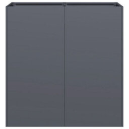 Berkfield Planter Anthracite 80X40X80 Cm Cold-Rolled Steel - thumbnail 4