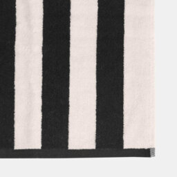 OHS Stripe 100% Cotton Hand Towel Hotel Luxury Shower Soft Absorbent, White - 1Pc - thumbnail 6