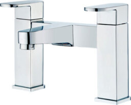 Home Range Flint Chrome Bath & Shower Mixer Tap, One Tap For Bath Filling And Showering - thumbnail 1