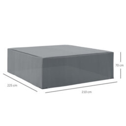 Outsunny 225X210Cm Outdoor Garden Furniture Protective Cover Water Uv Resistant - thumbnail 3