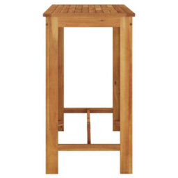 Berkfield Garden Bar Table 120X60X105 Cm Solid Wood Acacia - thumbnail 4