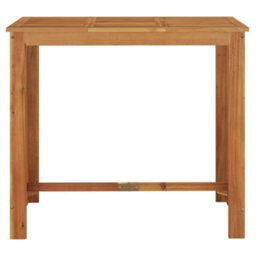 Berkfield Garden Bar Table 120X60X105 Cm Solid Wood Acacia - thumbnail 3