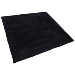 Beliani Shaggygy Rug Demre Black 200 X 200 Cm - thumbnail 5