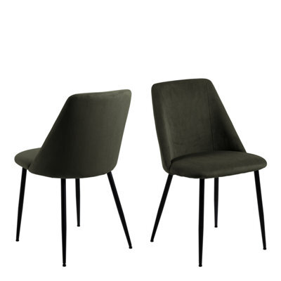 Furniture To Go Ines Dining Chair In Olive Green Set Of 4 - image 1
