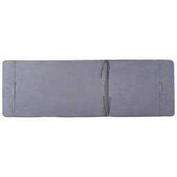 Beliani Sun Lounger Volterra Reclining Metal Grey - thumbnail 7
