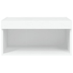 Vidaxl Tv Cabinet With Led Lights White 60X30X30 Cm - thumbnail 8