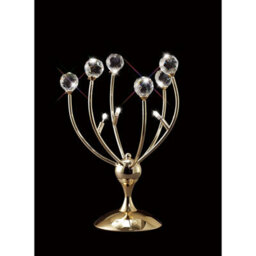 Luminosa Lighting Luminosa Xeena Table Lamp 3 Light G4 French Gold/crystal, Not Led/cfl Compatible - thumbnail 2