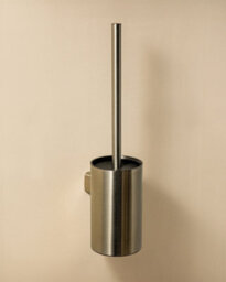 Cosmic Toilet Brush, Wall-Mounted, Matt Chrome, Collection Architect S+ - thumbnail 1