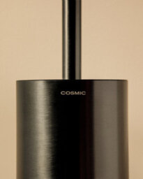 Cosmic Toilet Brush, Wall-Mounted, Matt Chrome, Collection Architect S+ - thumbnail 2