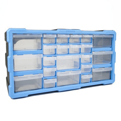 Tekbox Diy Storage Organiser Unit With 22 Drawers - image 1