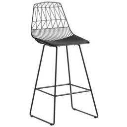 Wyld And Coco Novacasa Set Of 2 Black Counter-Height Bar Chairs Faux Leather - thumbnail 4
