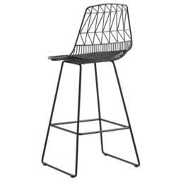 Wyld And Coco Novacasa Set Of 2 Black Counter-Height Bar Chairs Faux Leather - thumbnail 5