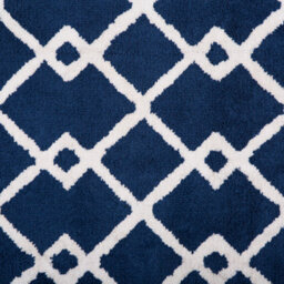 Wyld And Coco Azure Home Area Rug Blue 140 X 200 Cm - Geometric Rectangular Modern Low Pile - thumbnail 5
