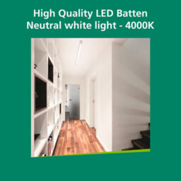 Sylvania Sylbatten 4Ft Single Led Batten Light 16W 1920 Lumens Ip20 Ceiling Fitting - thumbnail 8