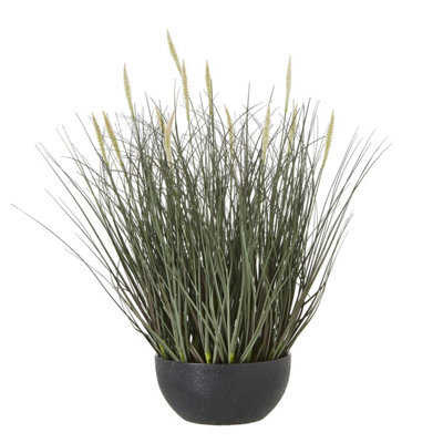 Hill Interiors Fountain Gr Artificial Potted Plant Green (81Cm) - image 1